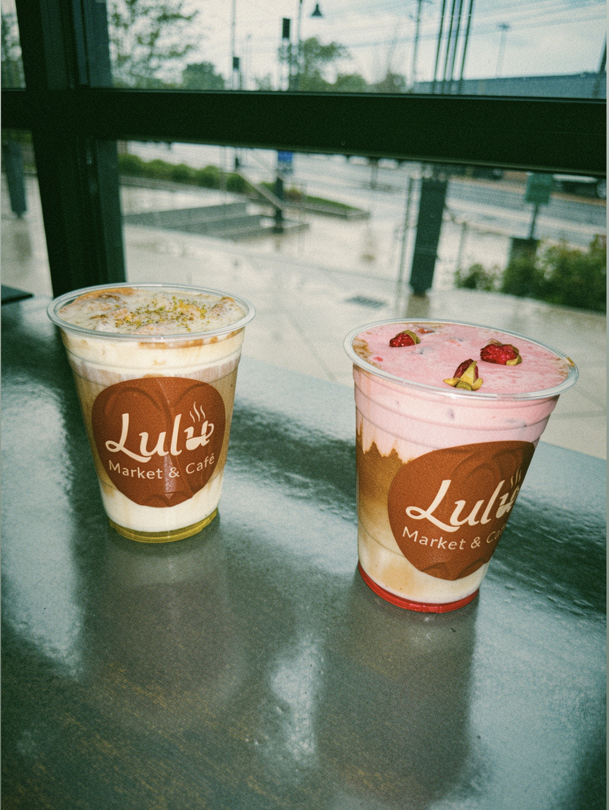 Pistachio & Rose Pair at Lulu Market & Cafe